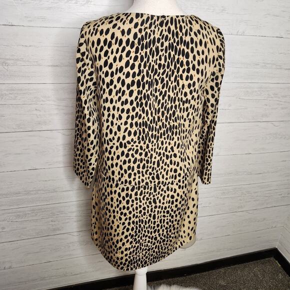 J. Crew‎ Factory Jules Size 4 Wildcat Savannah Shift Dress - Picture 10 of 13
